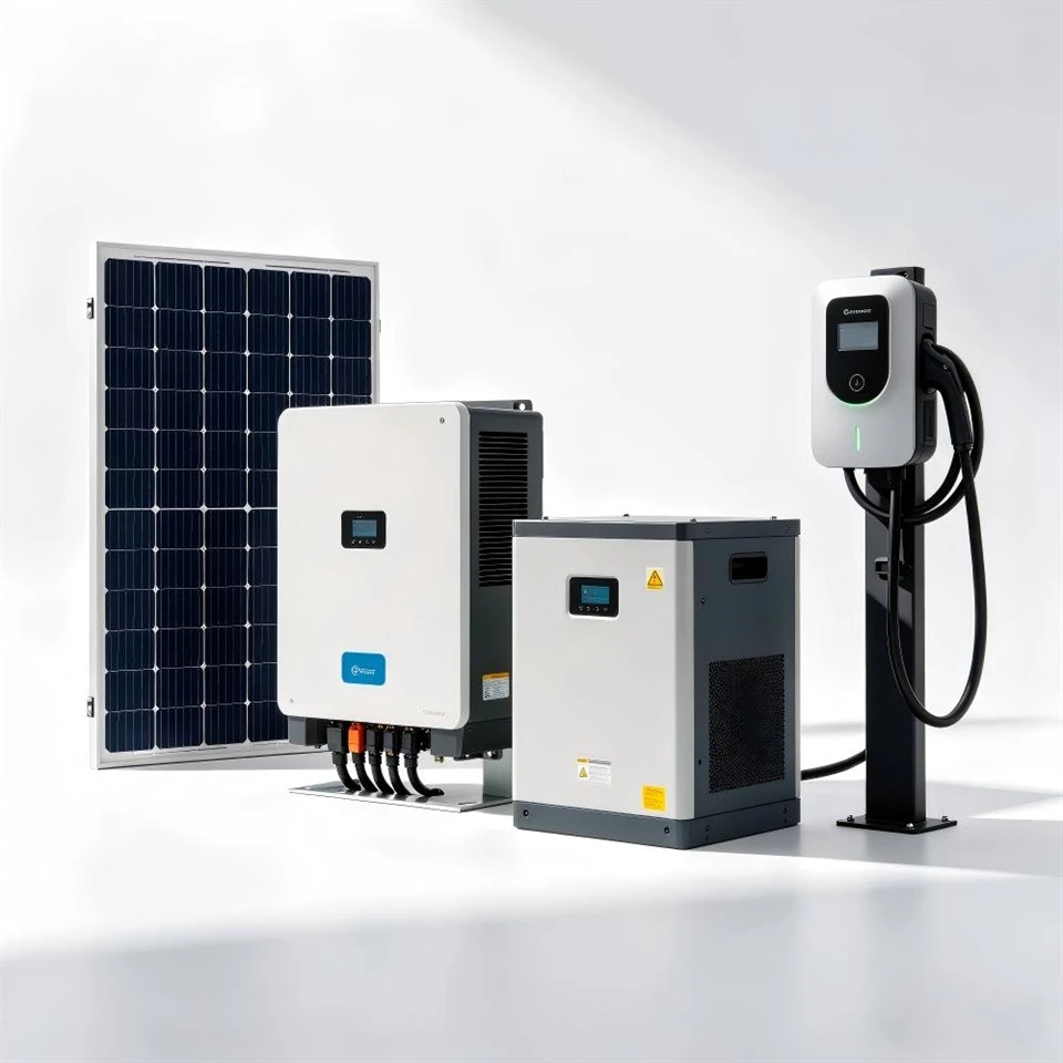 10 kW įjungta-saulės sistema